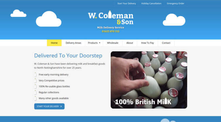 W.Coleman & Son Website
